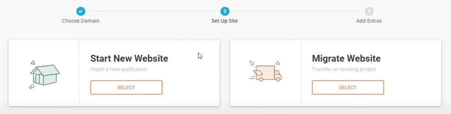 SiteGround - Start New Website