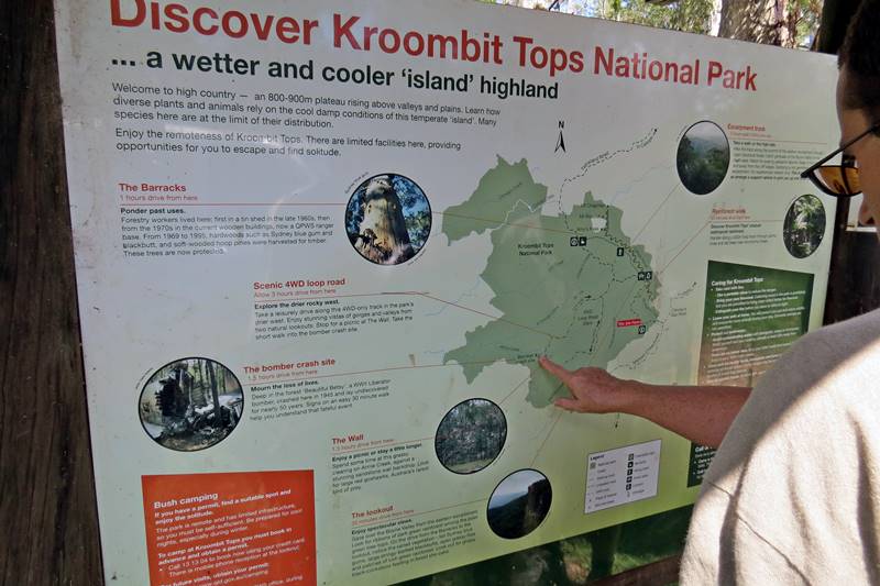 Studying Kroombit Tops National Park