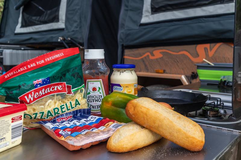 Camping Hot Dogs - Ingridents