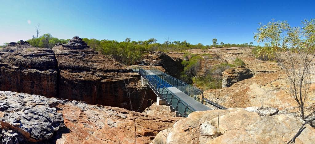 Cobbold Gorge Glass Bridge