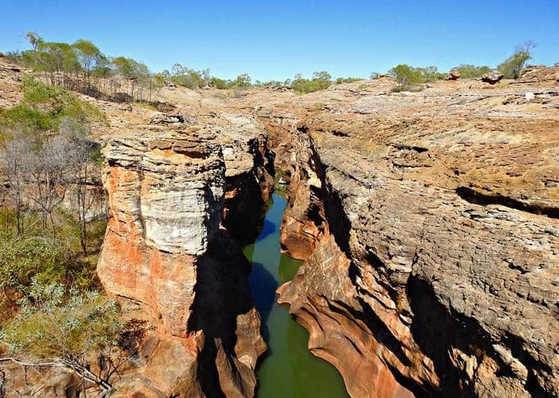 Cobbold Gorge - View from the Glass Bridge