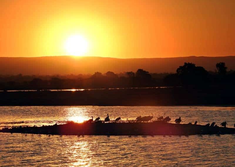 St Lawrence Wetlands Sunset