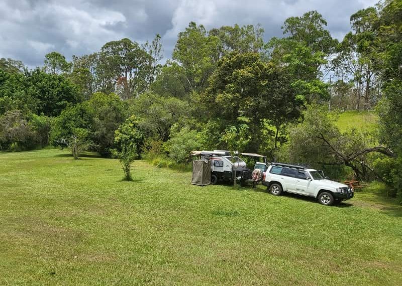 Pluck a Duck Creek campground - camping alone